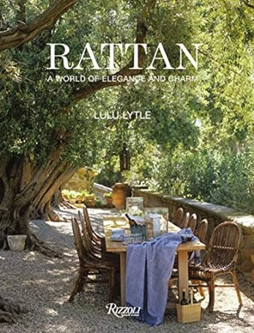 Rattan Coffee Table Book