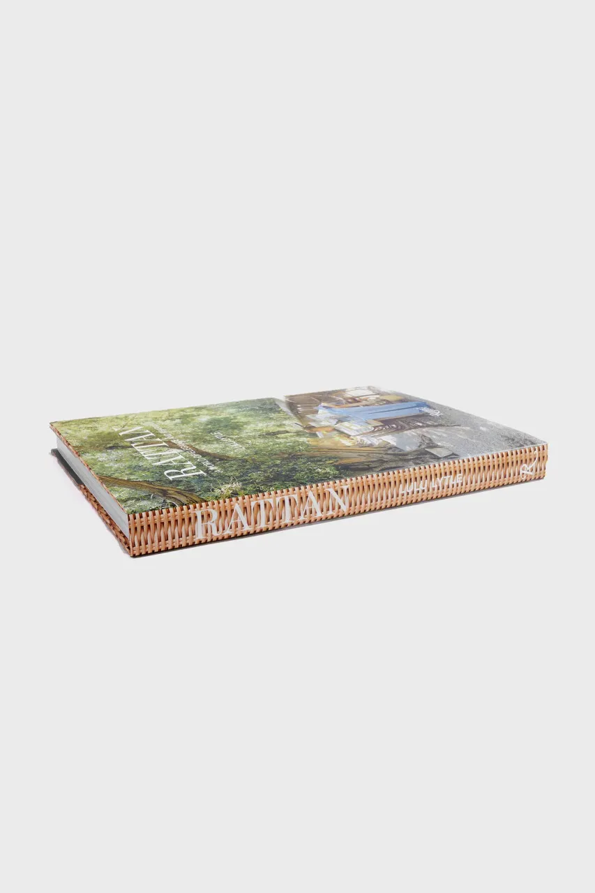 Rattan Coffee Table Book