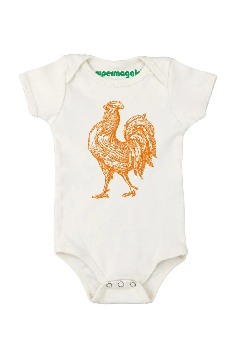 Rooster Organic Onesie