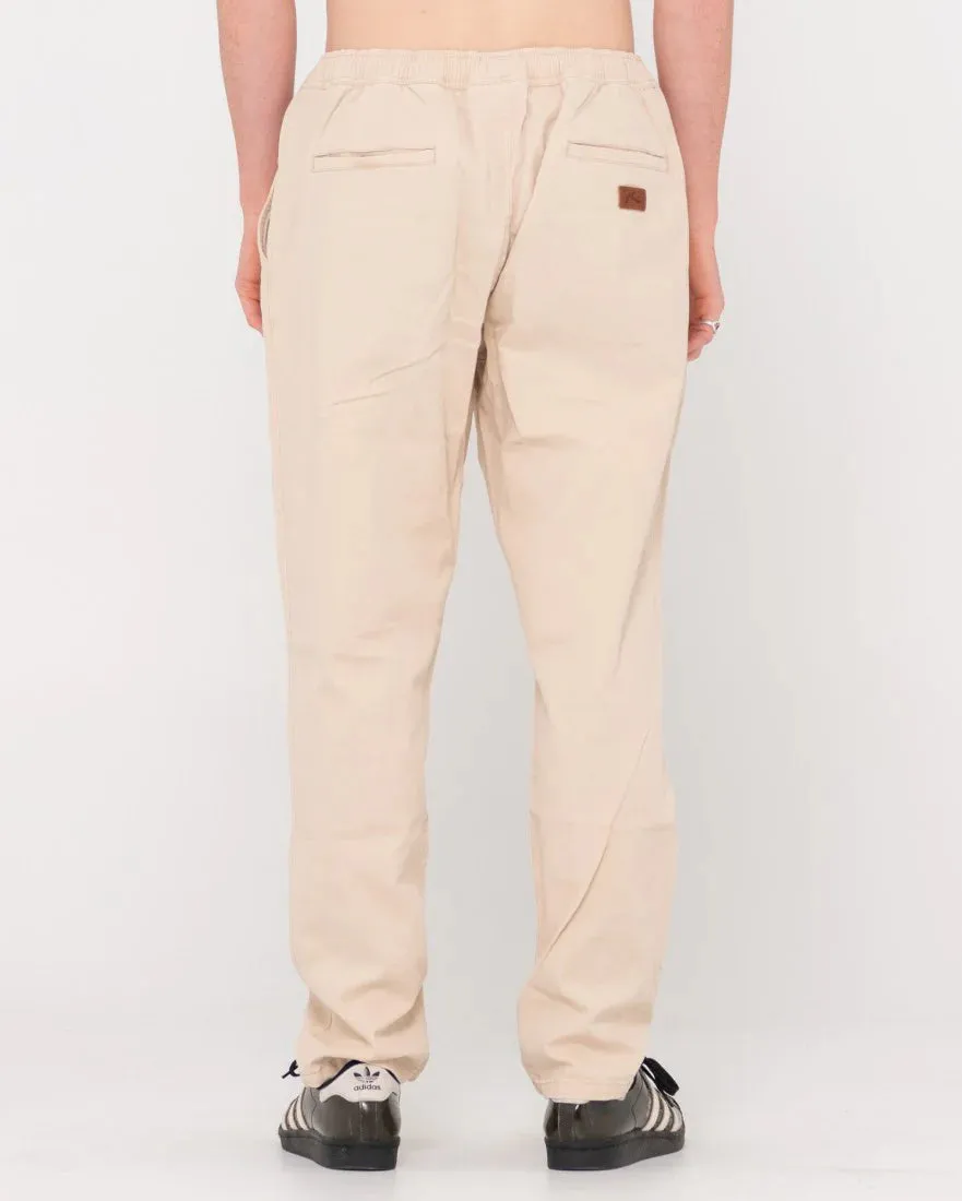 Rusty Mid Straight Fit Elastic Pant