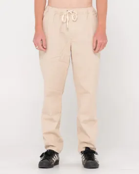 Rusty Mid Straight Fit Elastic Pant