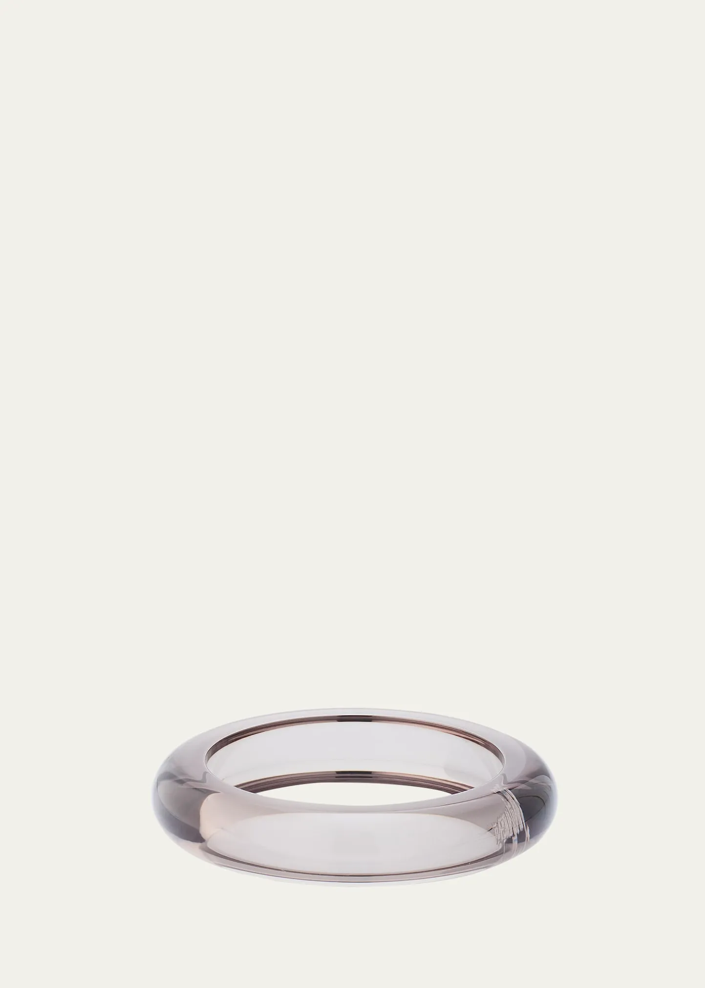 Saint Laurent Round Smooth Bangle Bracelet