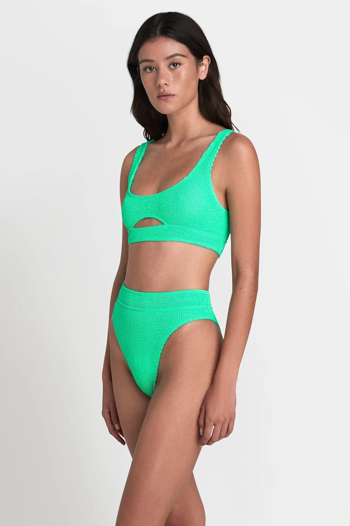 Sasha Bikini Top in Jade