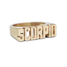 Scorpio - Block Font