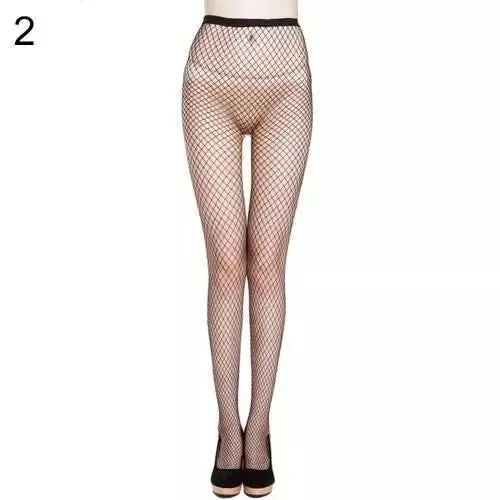 Seductive High-Quality Fishnet Stockings in Black