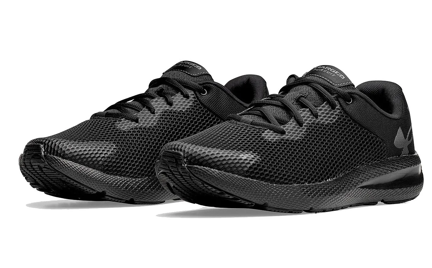 shoes Under Armour Charged Pursuit 2 Big Logo - 003/Black/Black - men´s