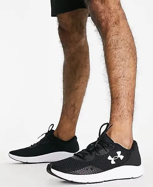 shoes Under Armour Charged Pursuit 3 Running - 001/Black/White - men´s