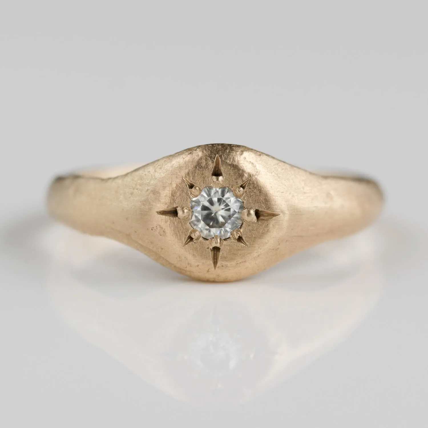 Signet Engagement Ring