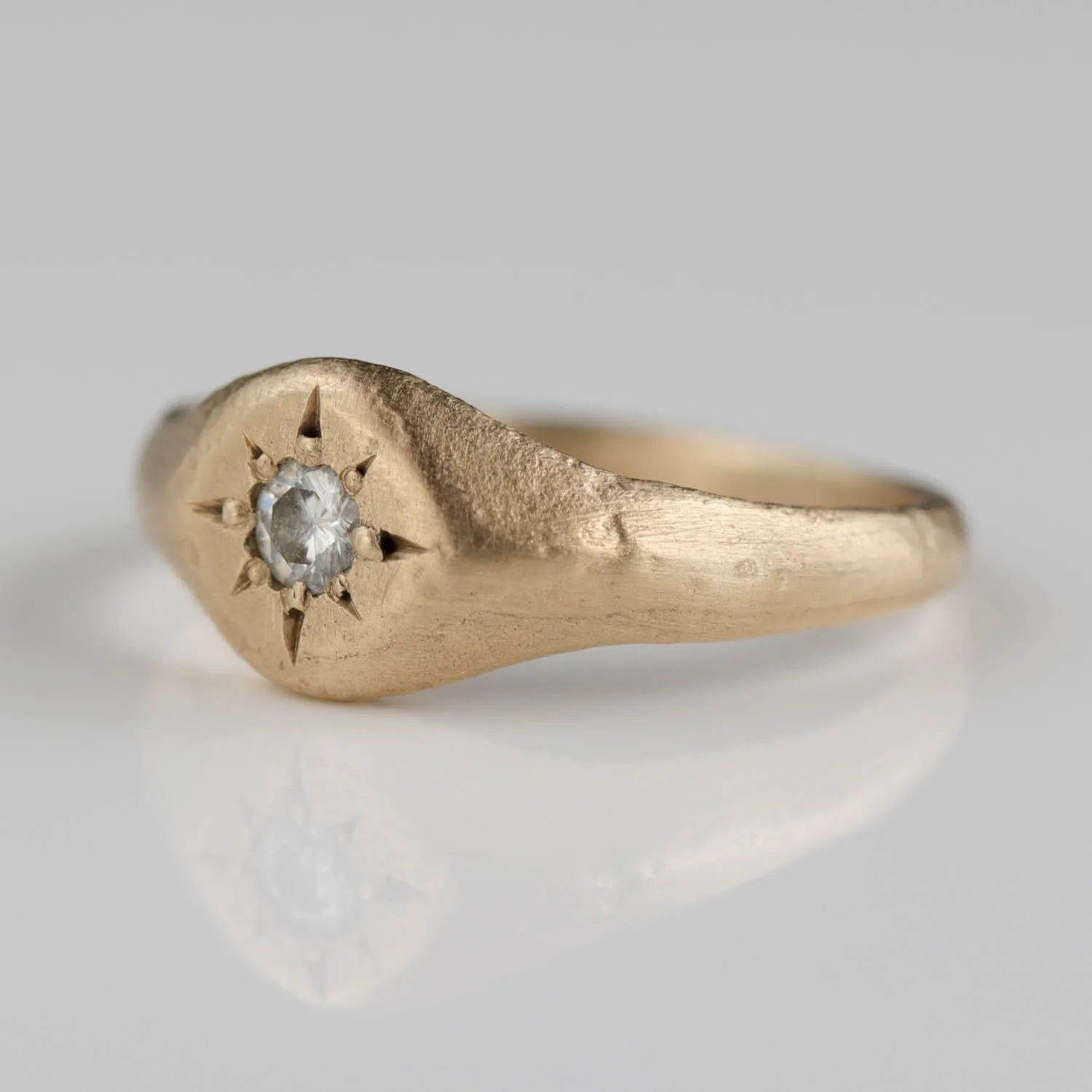 Signet Engagement Ring