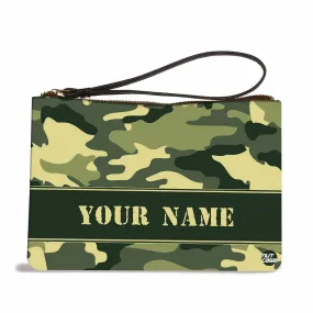 Small Wristlet Pouch - Camo