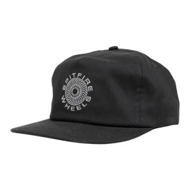 Spitfire Classic 87 Swirl Snapback - Black/Grey