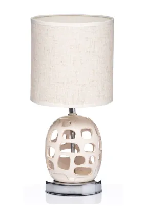 Stoneware Table Lamp 32cm