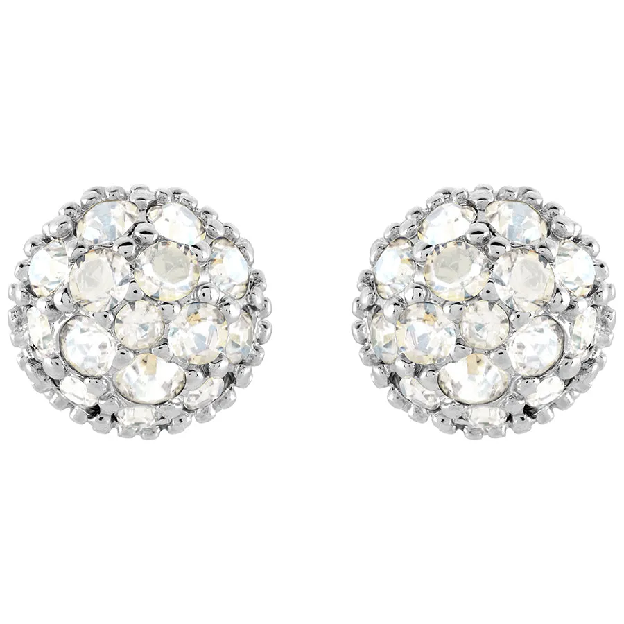 Swarovski Moonlight Crystal EUPHORIA Studs Pierced Earrings Rhodium #5073039