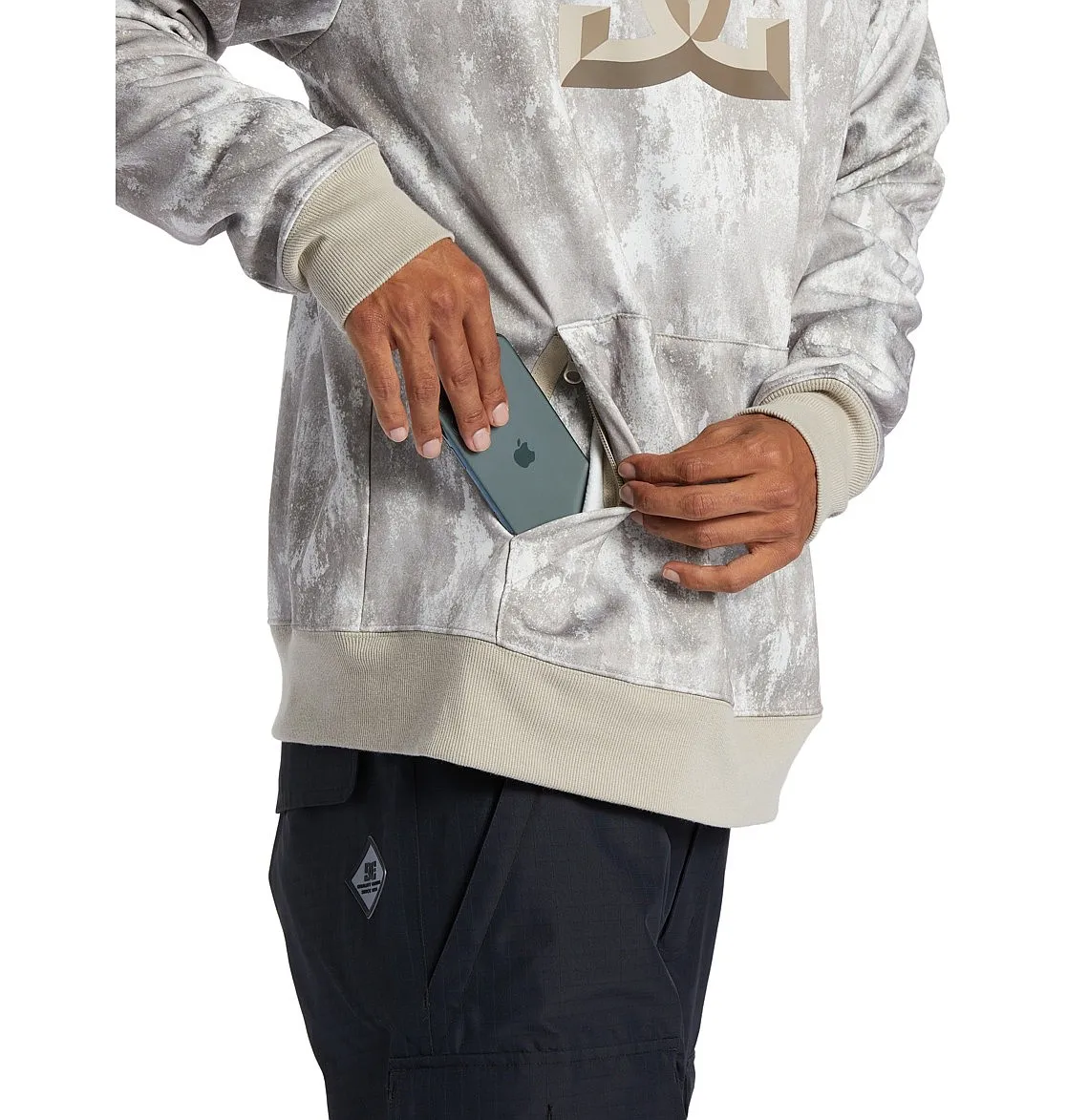 sweatshirt DC Snowstar - XCCW/Sand Stone - men´s