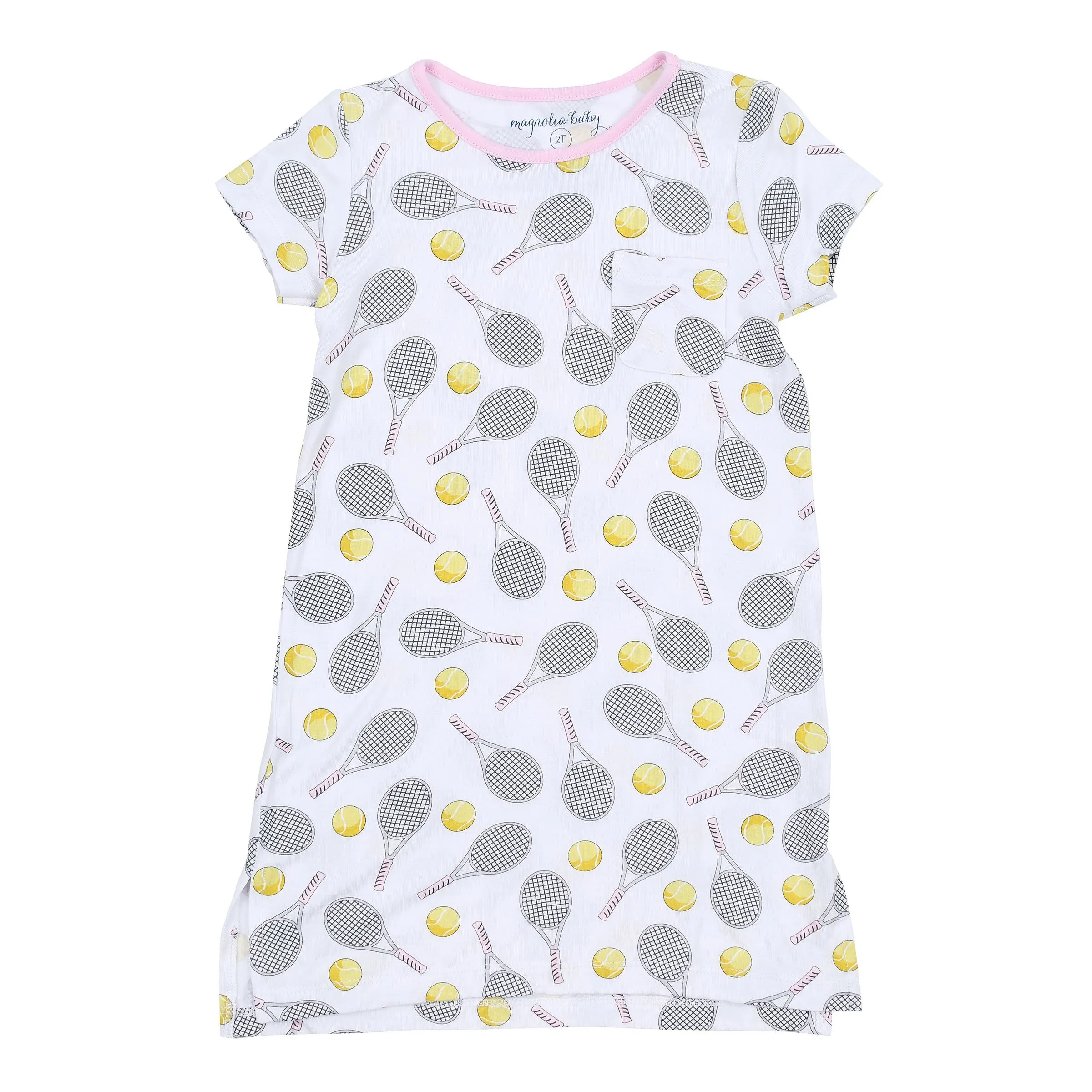 Tennis Anyone? Girl's Short Sleeve Nightdress