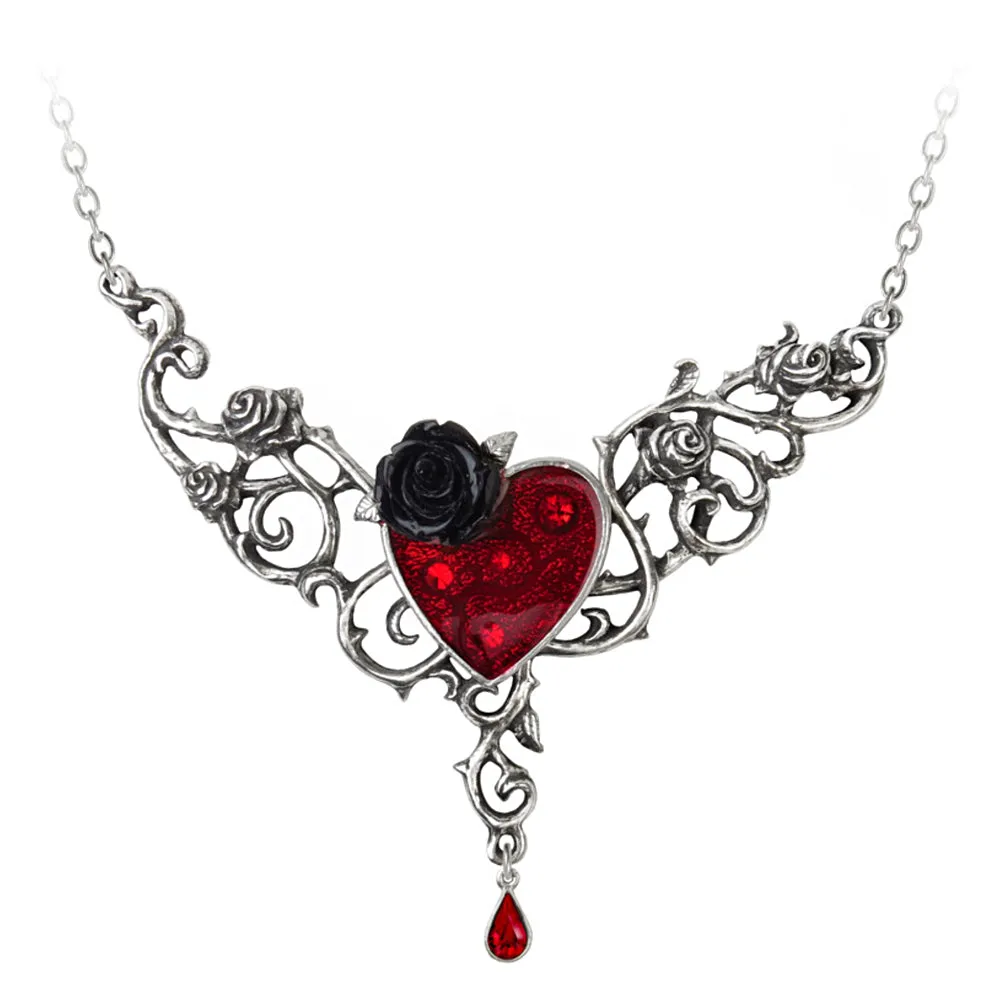 The Blood Rose Heart Pendant