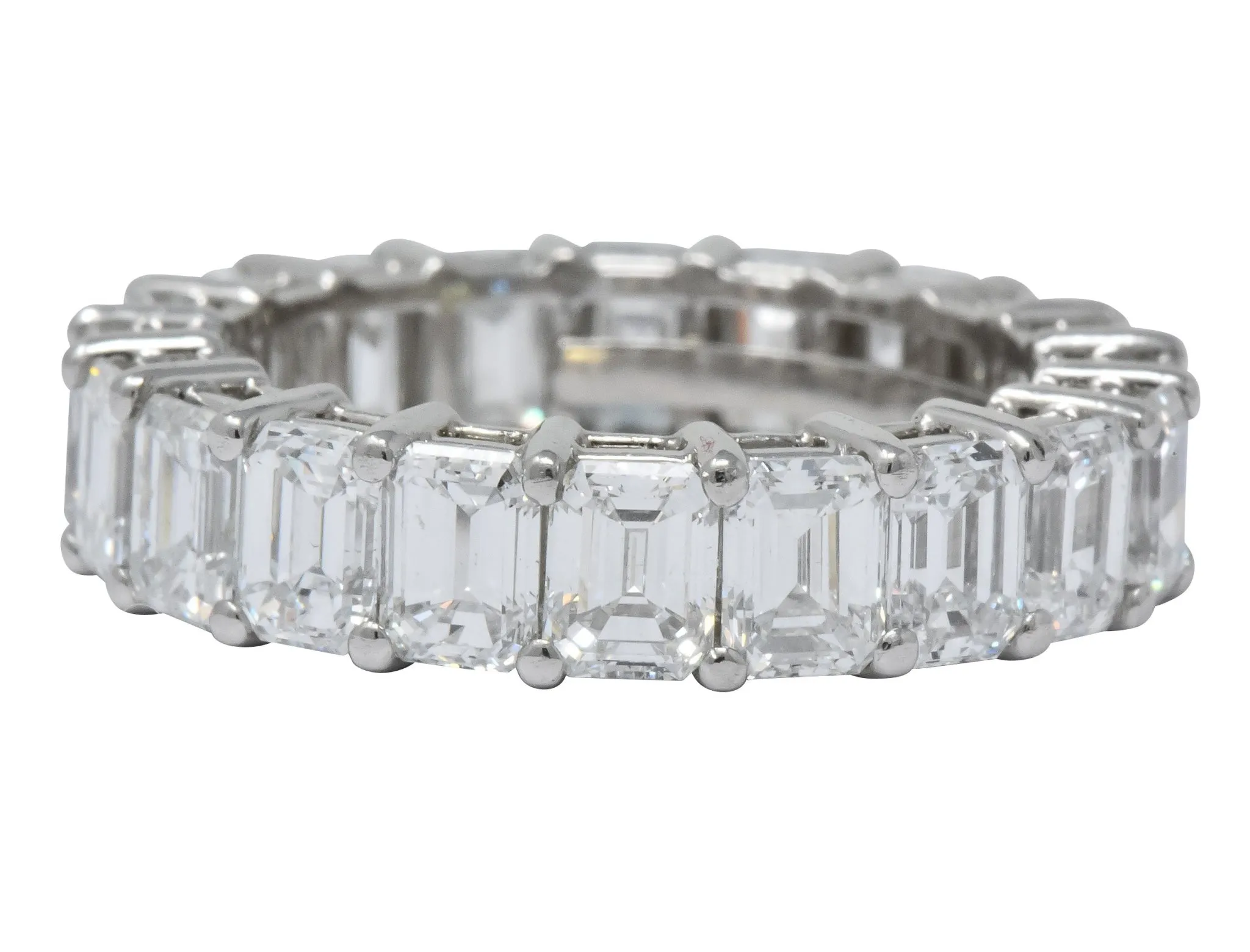 Tiffany & Co. 7.50 CTW Diamond Platinum Eternity Band Ring