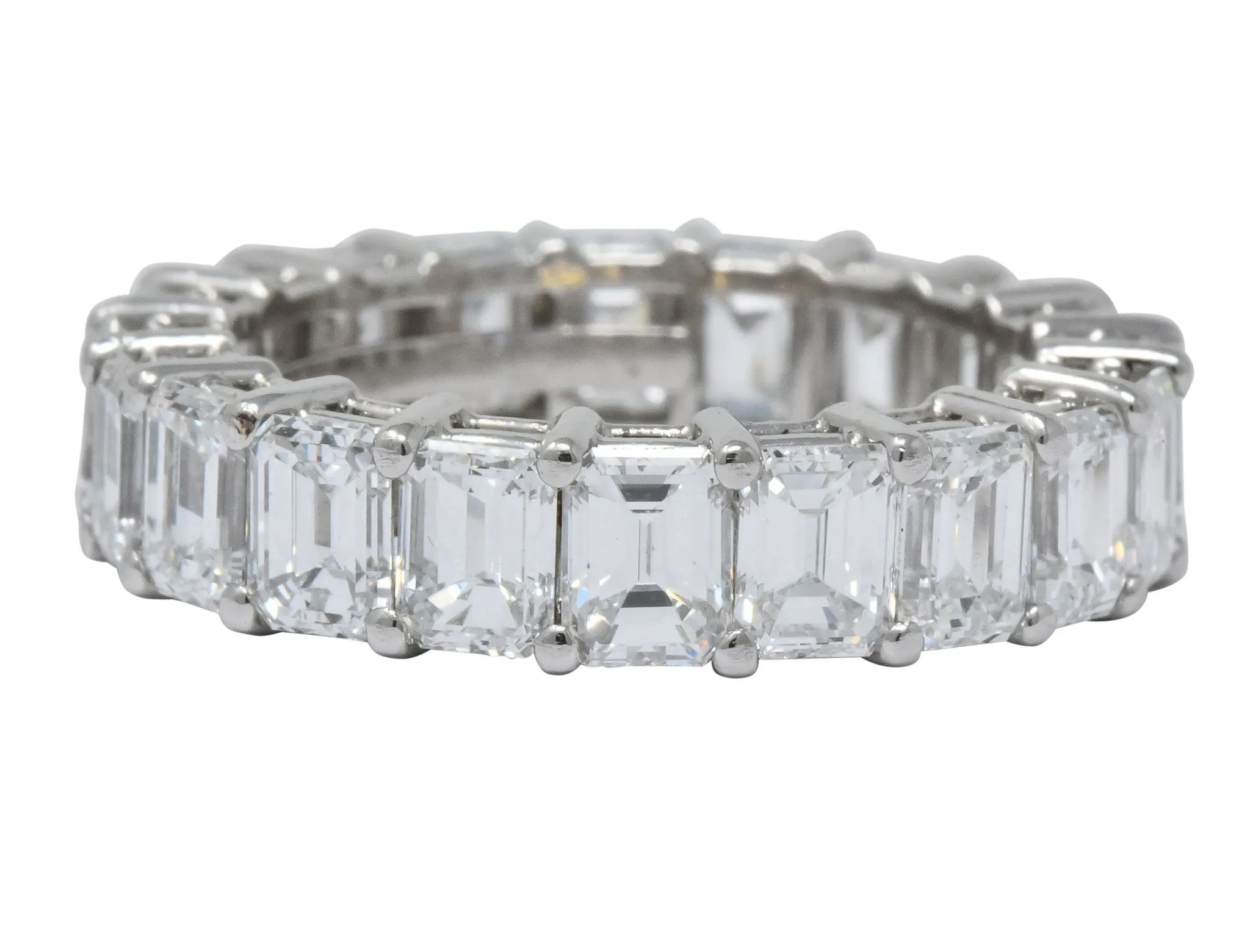 Tiffany & Co. 7.50 CTW Diamond Platinum Eternity Band Ring