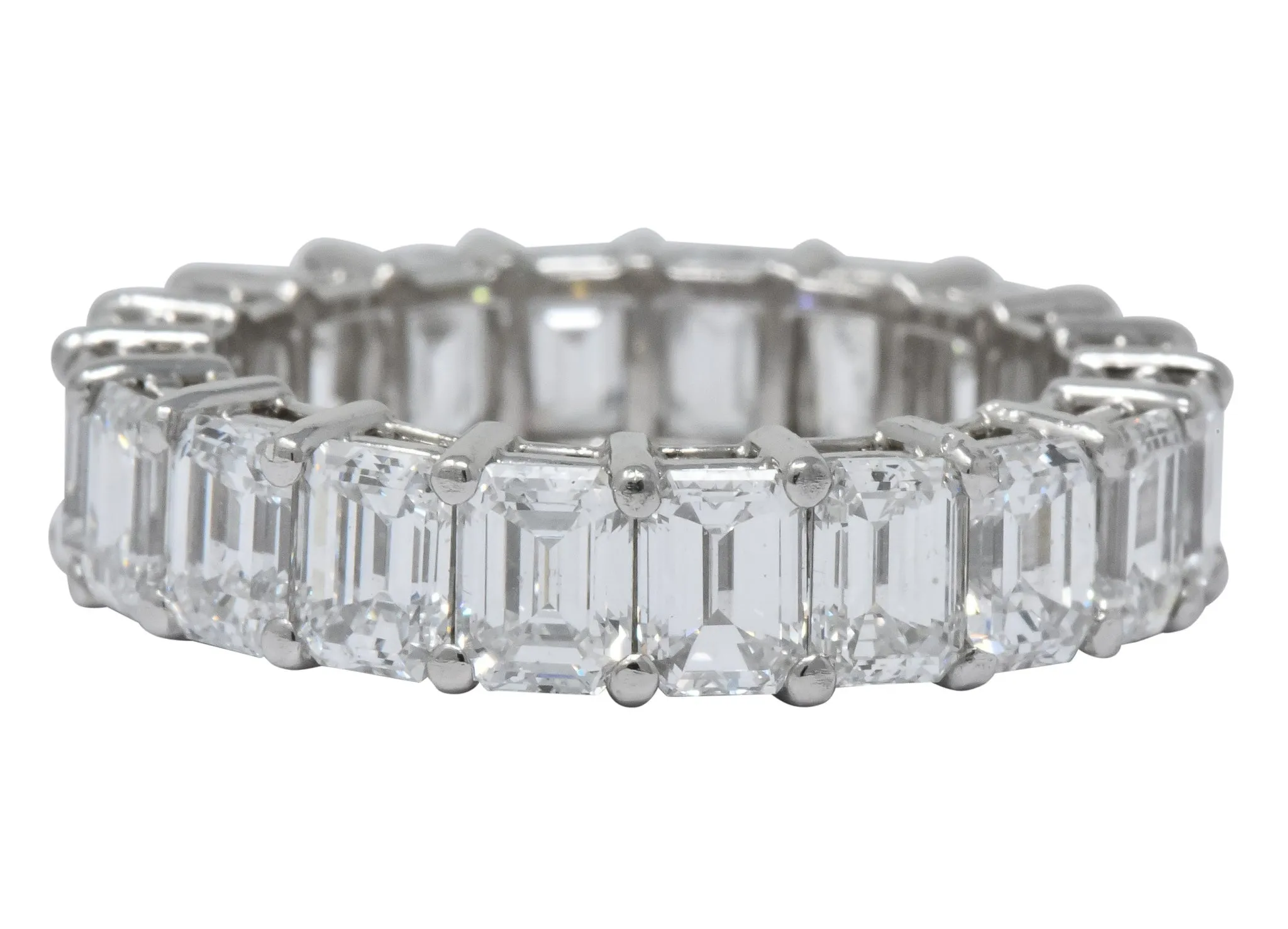 Tiffany & Co. 7.50 CTW Diamond Platinum Eternity Band Ring