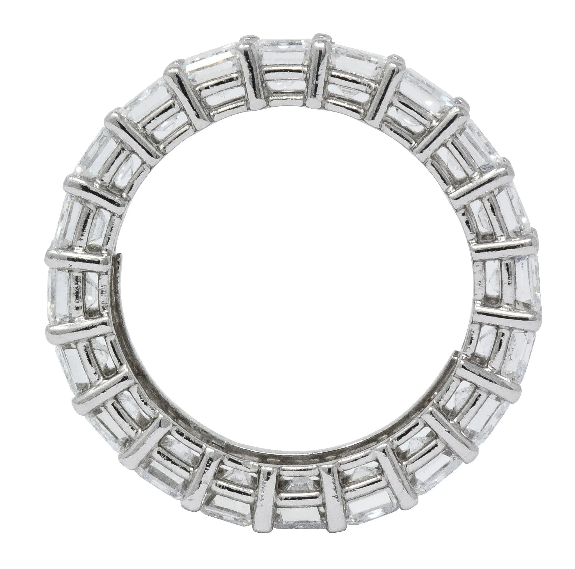 Tiffany & Co. 7.50 CTW Diamond Platinum Eternity Band Ring