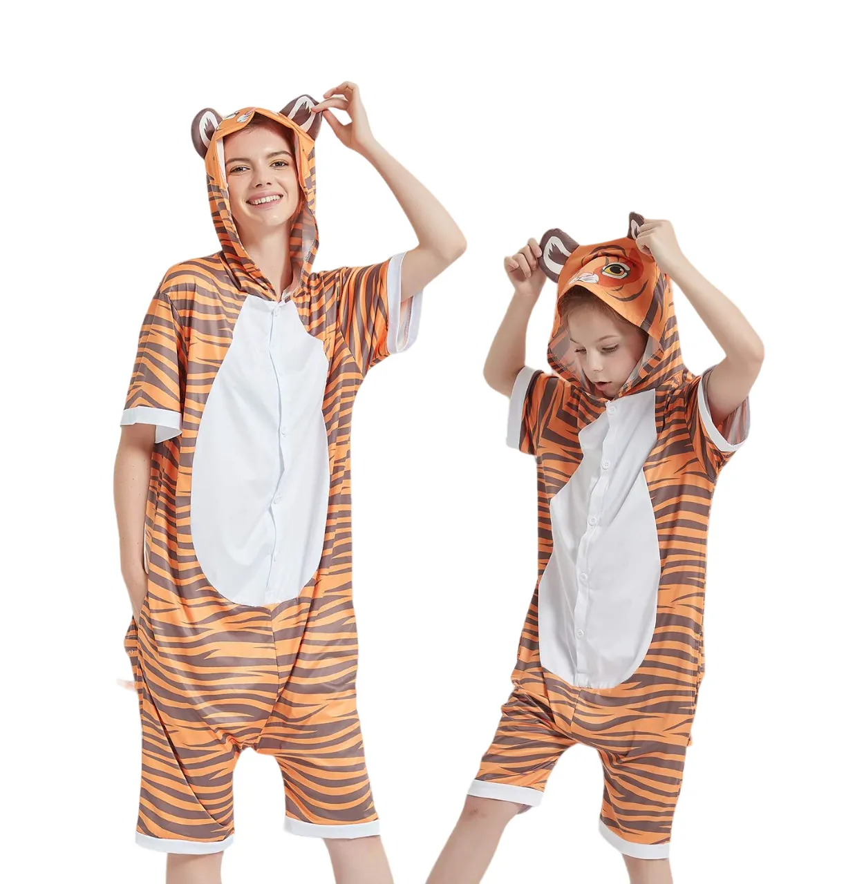 Tiger Kids Summer Onesie