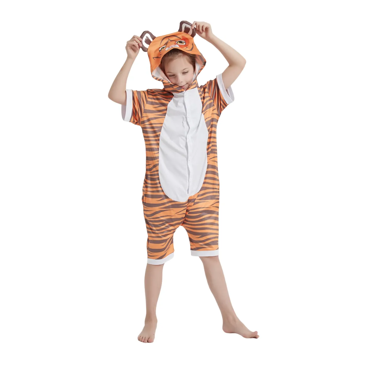 Tiger Kids Summer Onesie