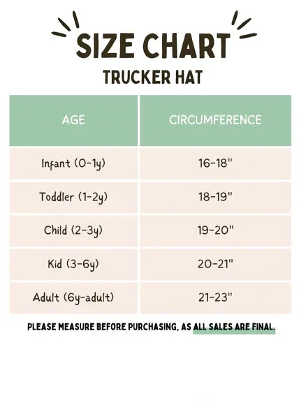 Trucker Hat / Gray Construction