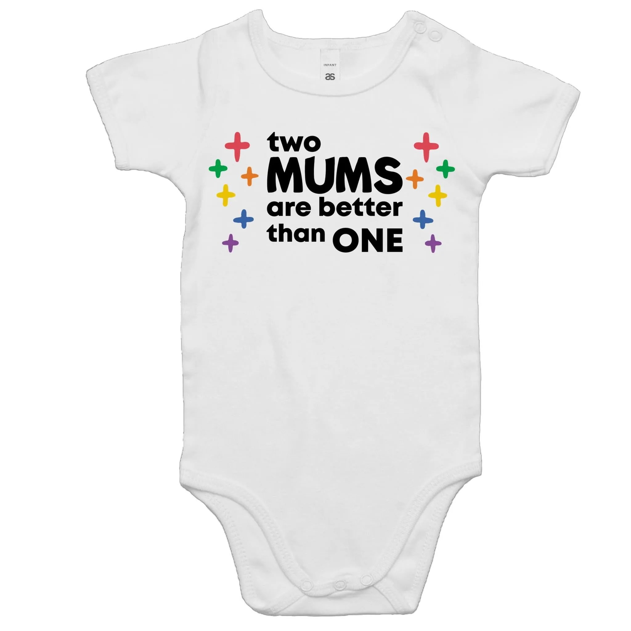 Two Mums are better than One Baby Onesie (BA008)