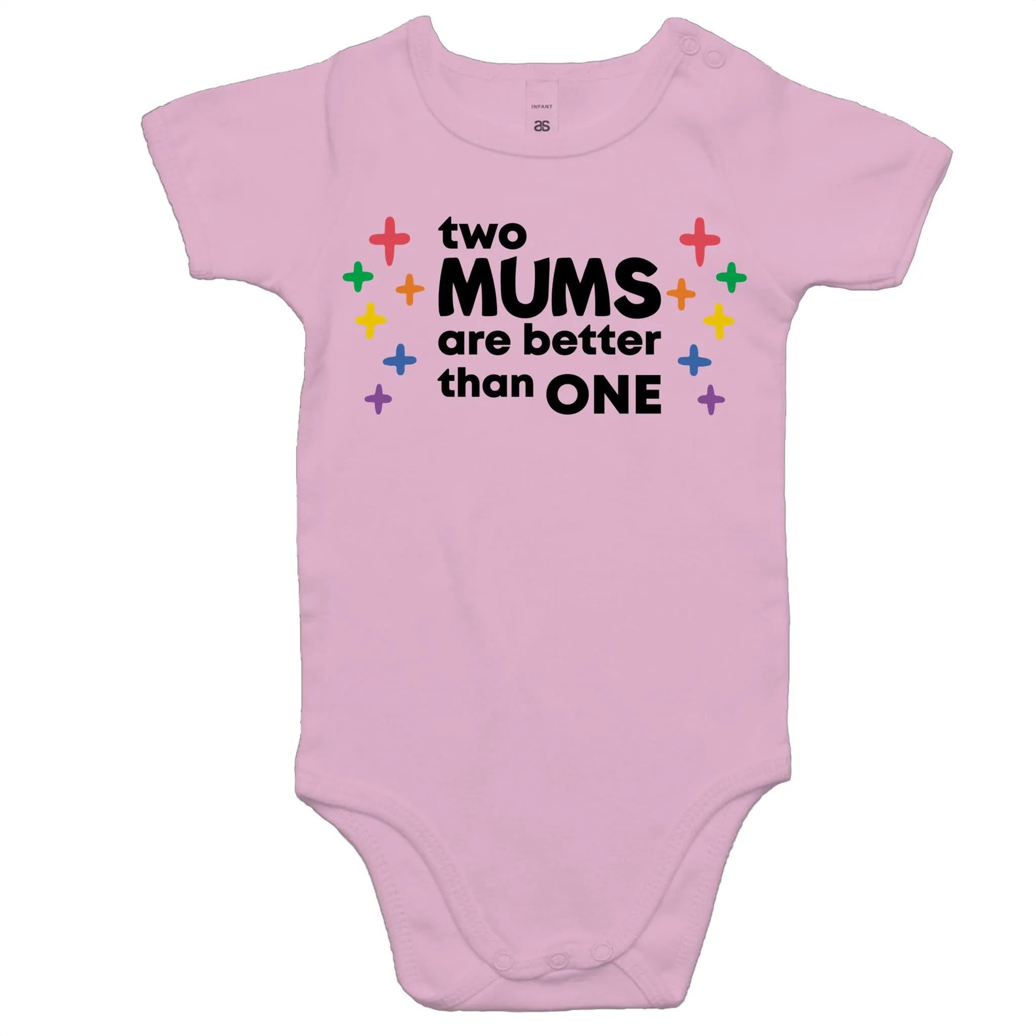 Two Mums are better than One Baby Onesie (BA008)