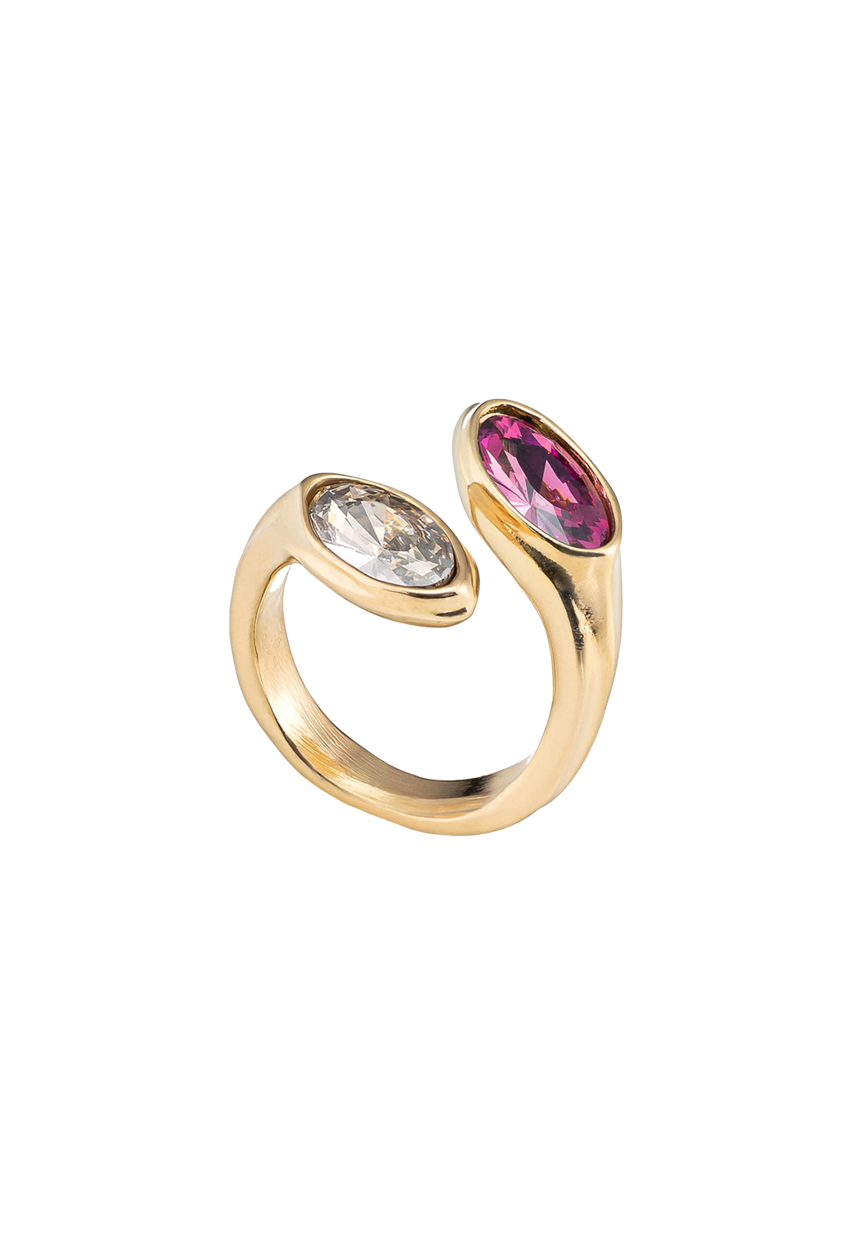 UNOde50 Spring Ring Gold Plated