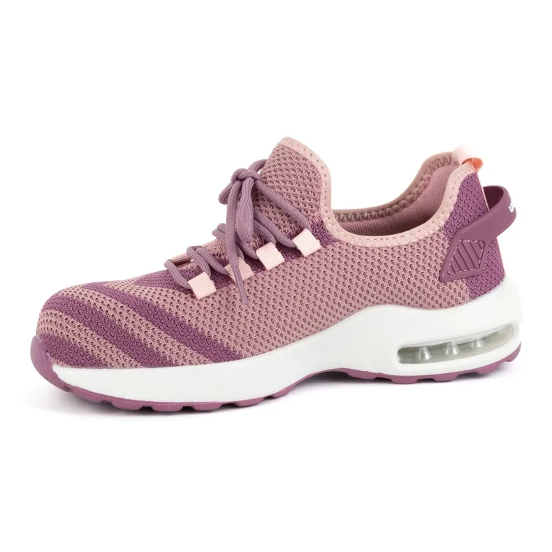 URGENT 250/S1 women's work shoes with composite toe cap pink