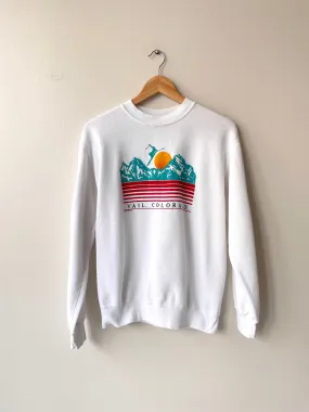 Vail 50/50 Sweatshirt | 1980s