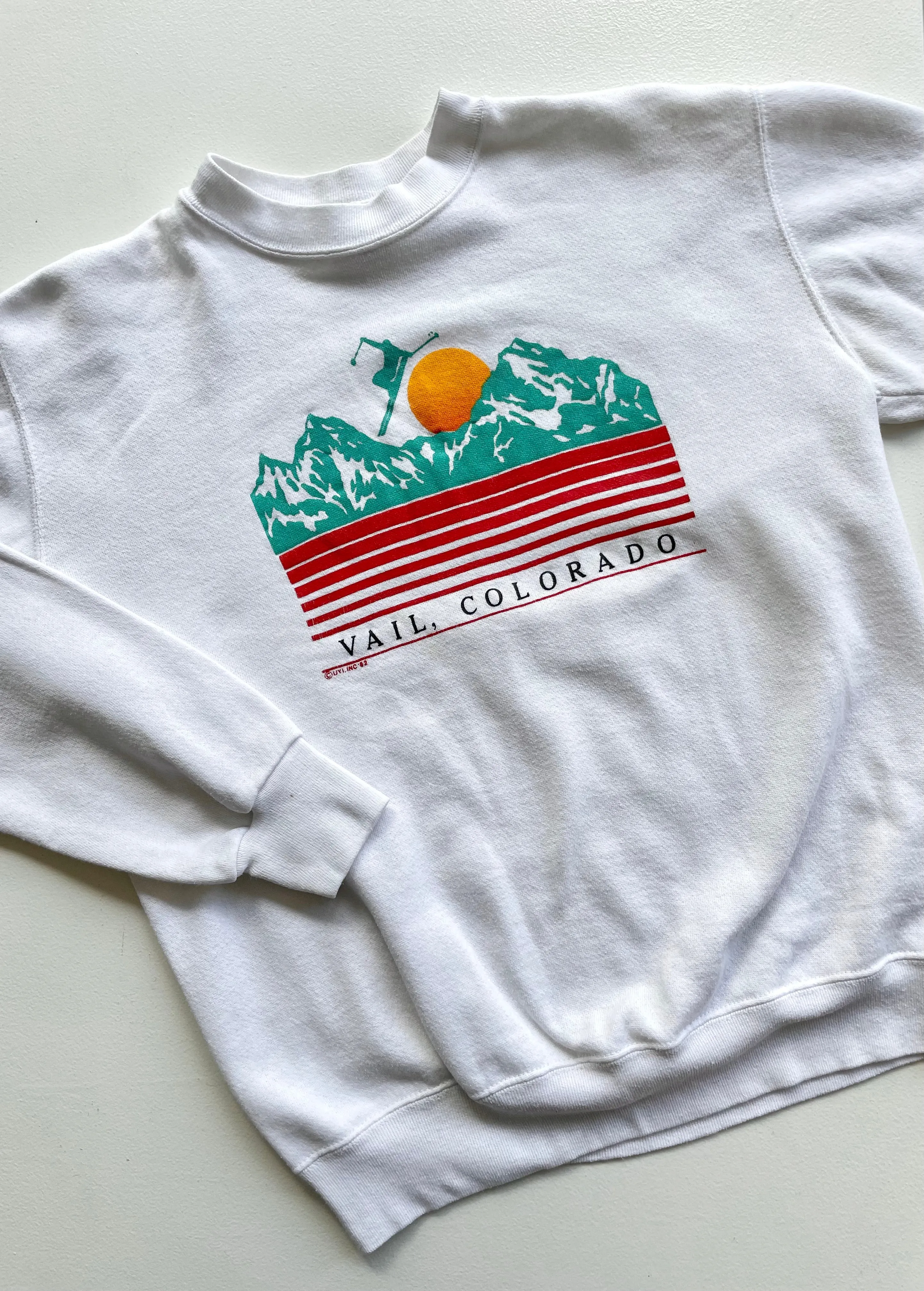 Vail 50/50 Sweatshirt | 1980s