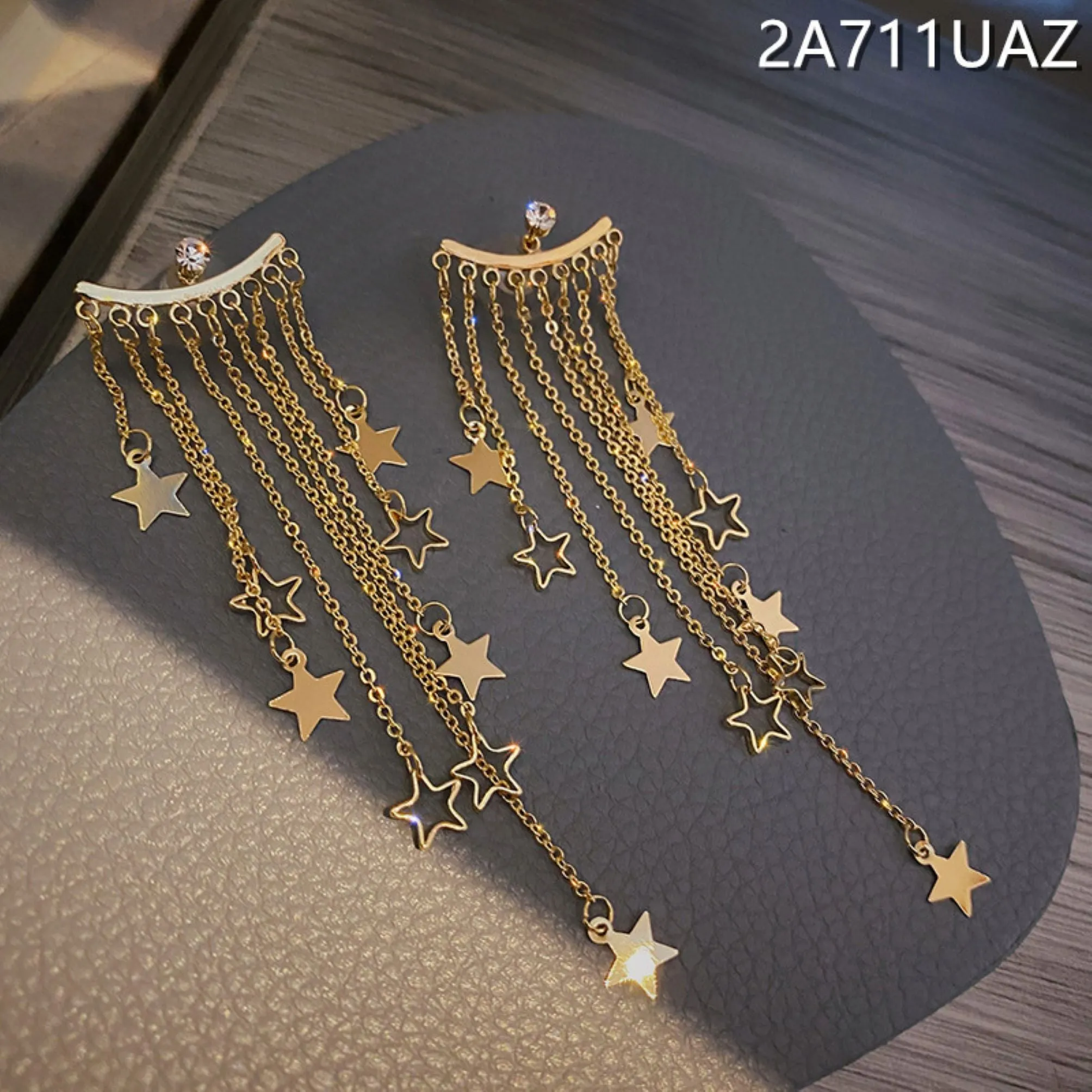 wholesale Chandelier Star Earrings