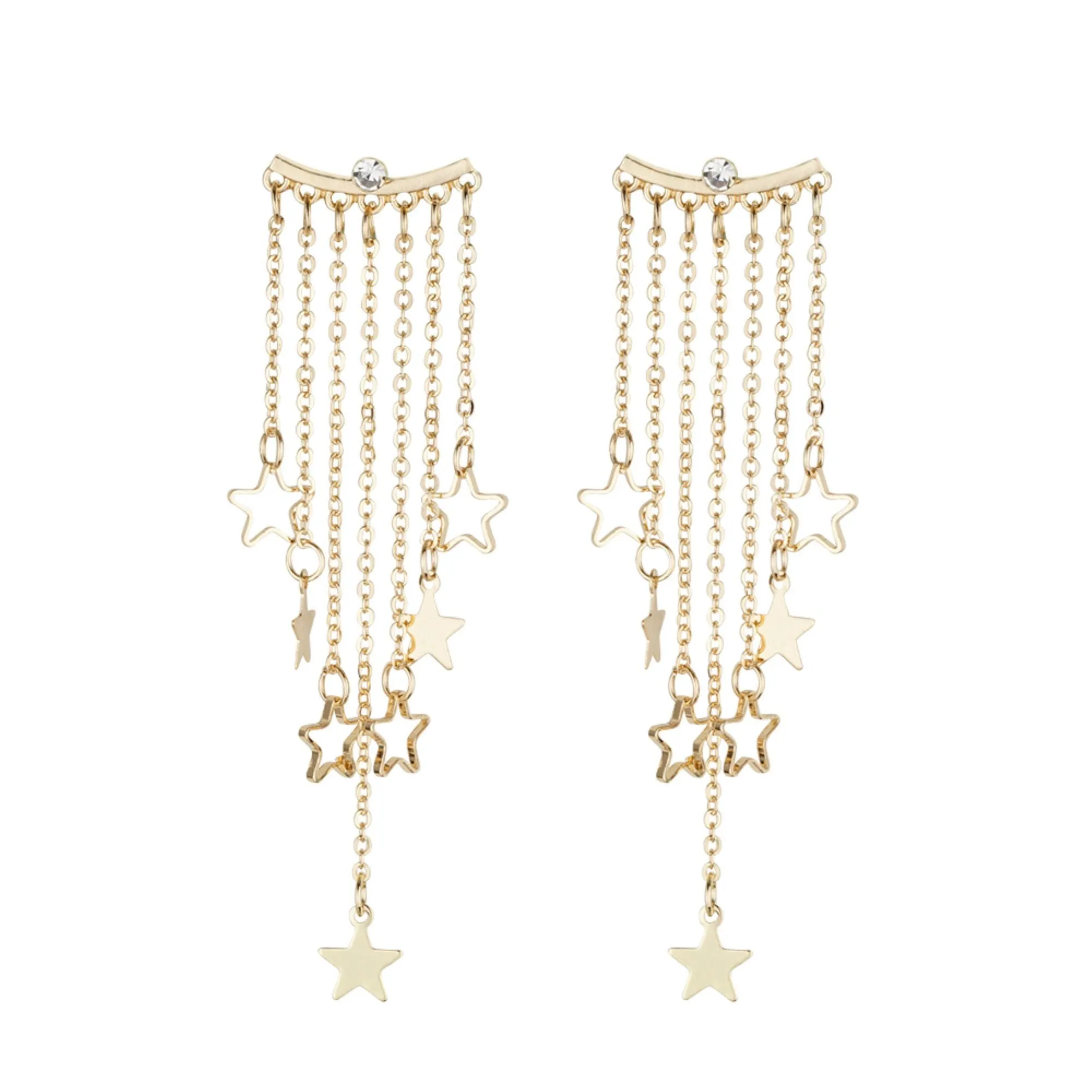 wholesale Chandelier Star Earrings