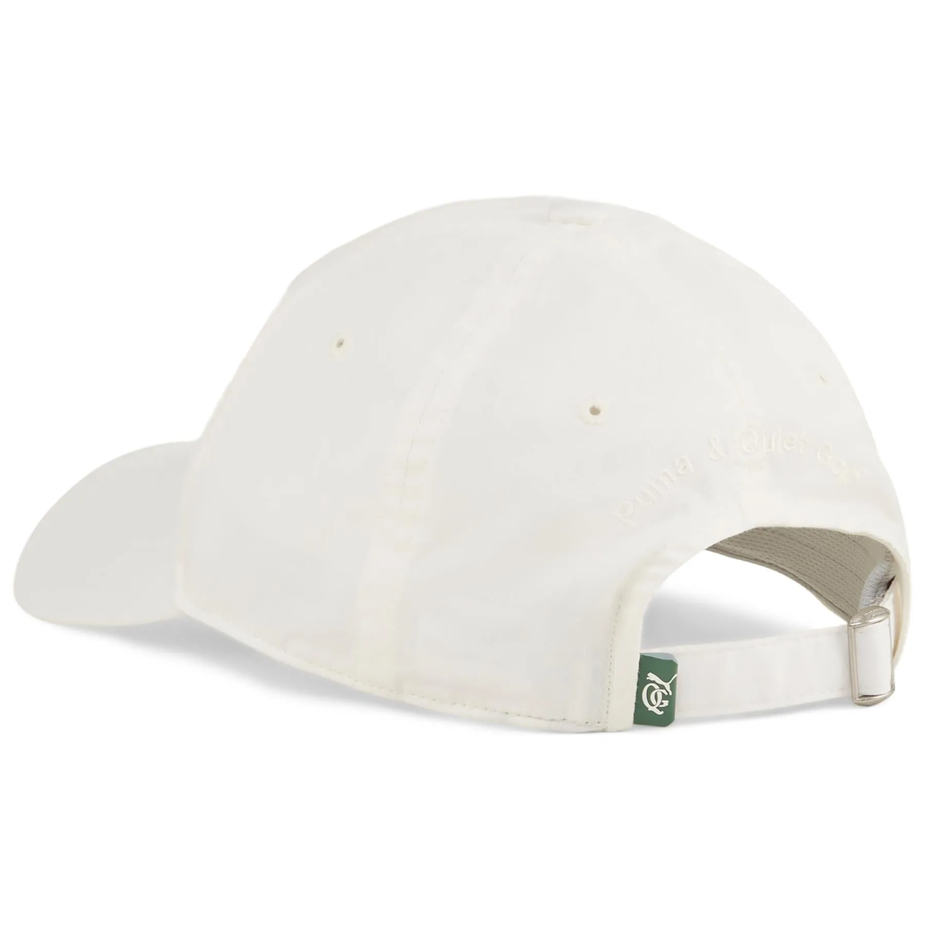 x QGC Embroidered Dad Hat White - SS24