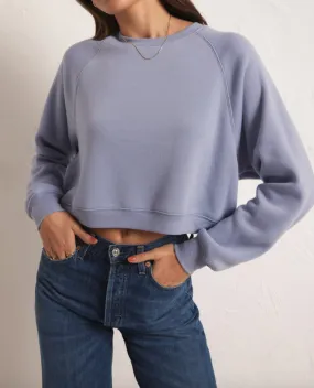 Z SUPPLY CROP OUT SWEATSHIRT