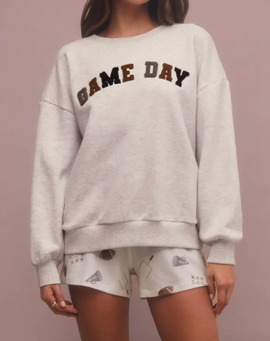 Z SUPPLY OVERSIZED GAME DAY SWEATSHIRT